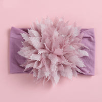 Nian Sheng New Hair Accessories Children's Solid Color Wide Headband