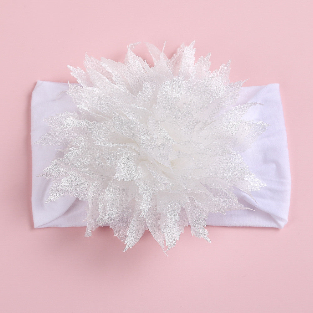 Nian Sheng New Hair Accessories Children's Solid Color Wide Headband