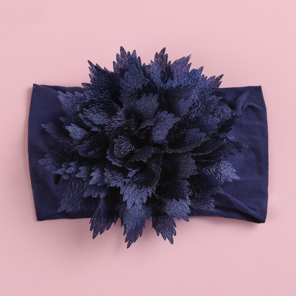 Nian Sheng New Hair Accessories Children's Solid Color Wide Headband