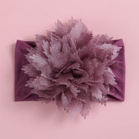 Nian Sheng New Hair Accessories Children's Solid Color Wide Headband