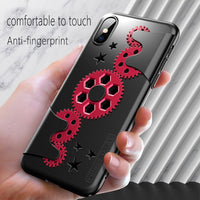 Machinist rotating gear phone case