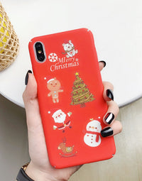 Compatible with Apple , Luminous Christmas Mobile Shell Cartoon Deer