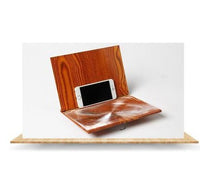 Mobile phone screen amplifier 3d HD video mobile phone magnifier Lazy mobile phone bracket eye protection 8-12