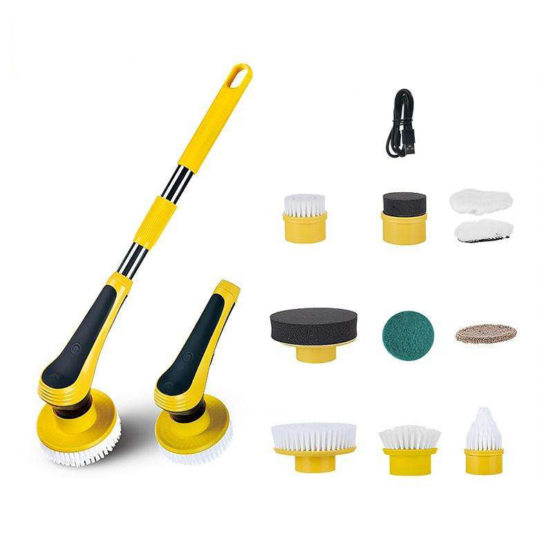 6 In 1 And 10 In 1 Electric Spin Scrubber Cleaning Brush