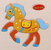 Wooden 3D Puzzle Toys