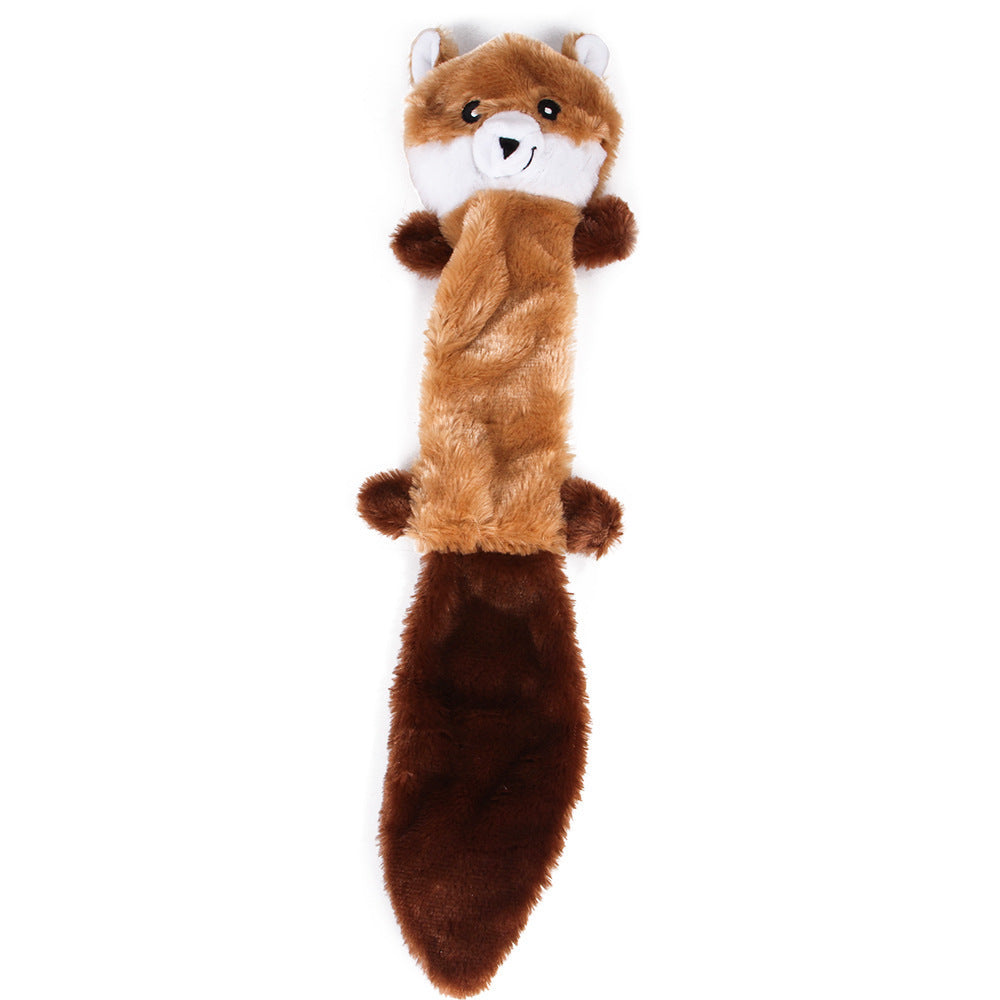 Dog Chew Toy Pet Plush Squeaky Paper Toy
