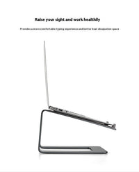 Laptop Aluminum Alloy Base Plate Desktop Riser