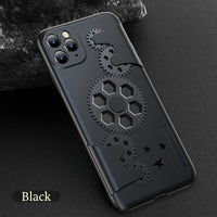 Machinist rotating gear phone case