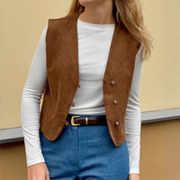 Women's Clothing Coat Suede Matte