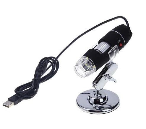USB Digital Microscope 1000X LED Magnifier for Repair & Study