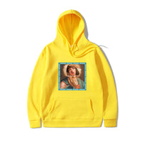 Men's sweater hooded pullover