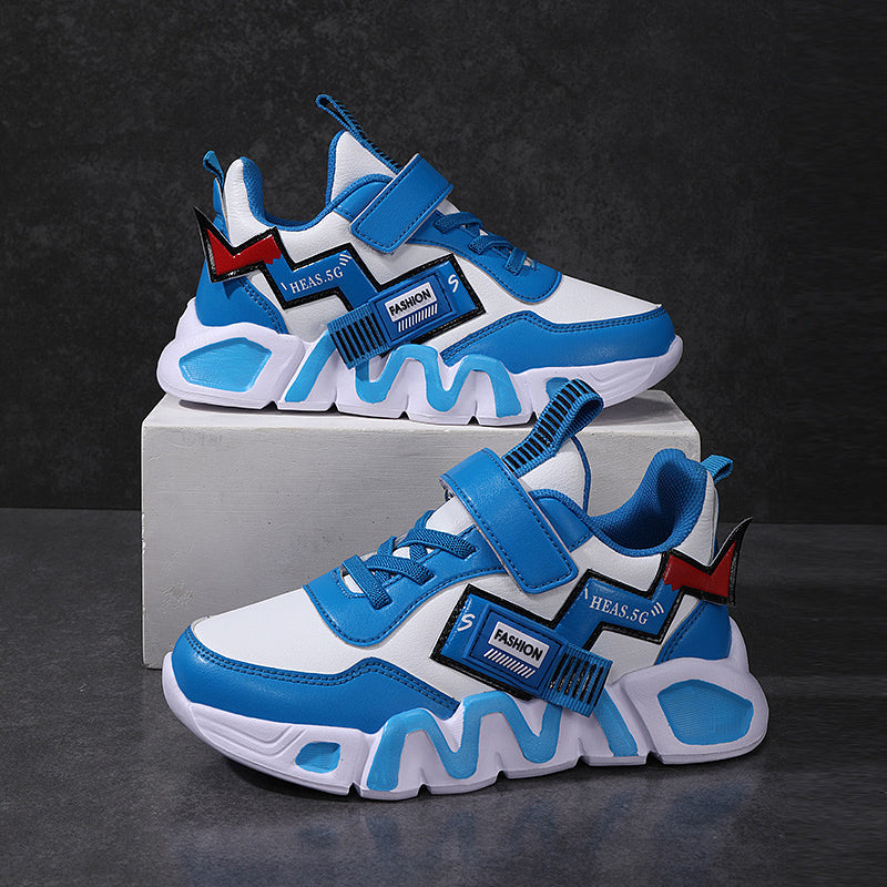 Medium And Big Kids Plus Cashmere Warm Sports Shoes