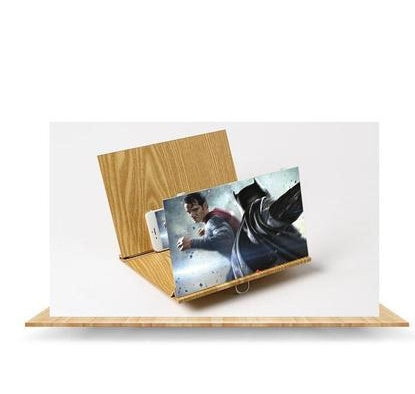 Mobile phone screen amplifier 3d HD video mobile phone magnifier Lazy mobile phone bracket eye protection 8-12