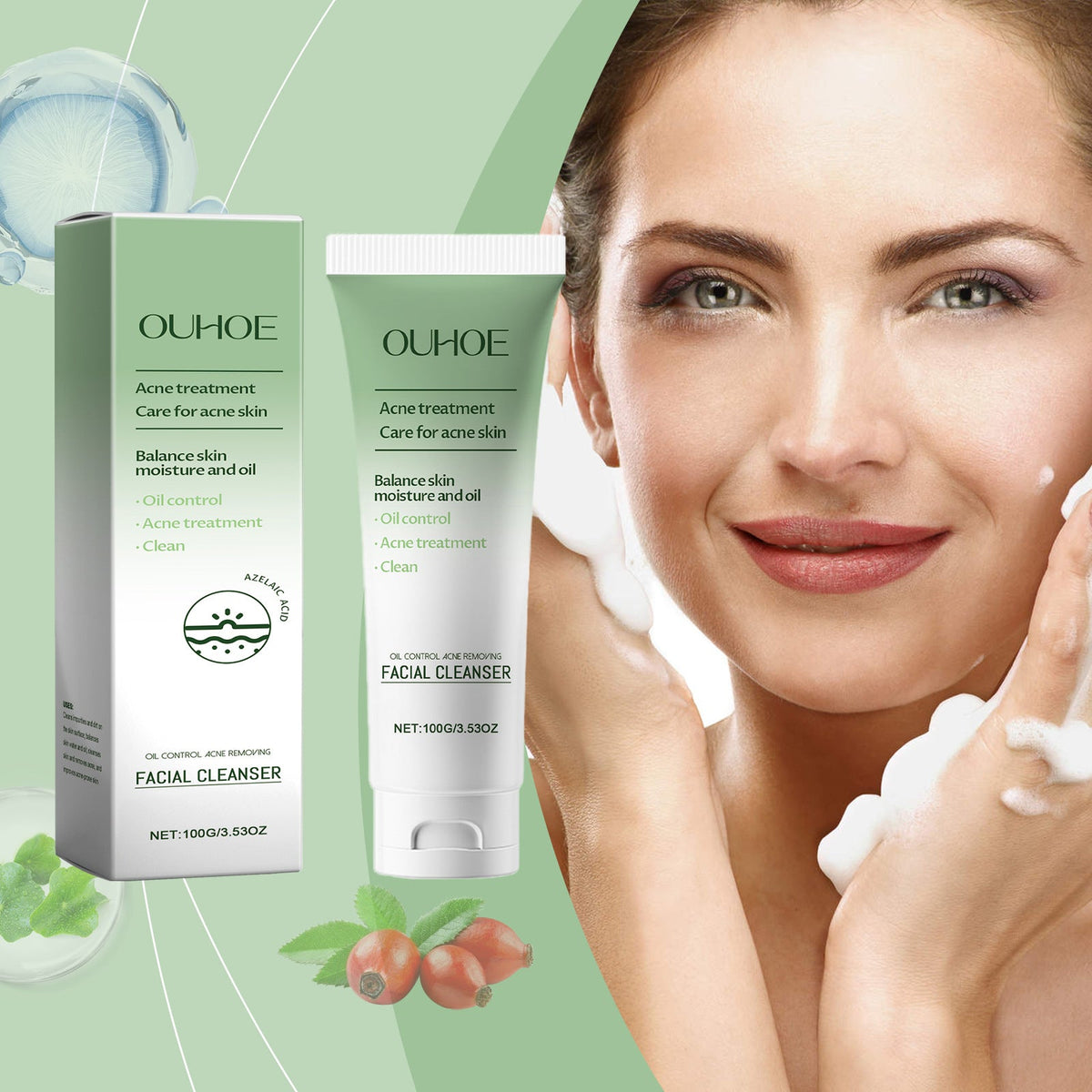 Daily Facial Cleanser for Gentle Skin Care