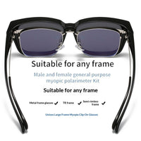 Blue-lens Sun Visor Sunglasses For Outdoor Driving