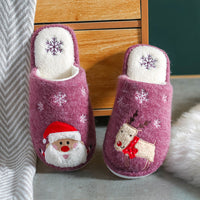 Christmas indoor non-slip home shoes men