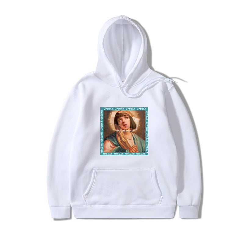 Men's sweater hooded pullover