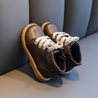 Plush Warm Children's Shoes Soft Soles High Top Fashion Baby Boots
