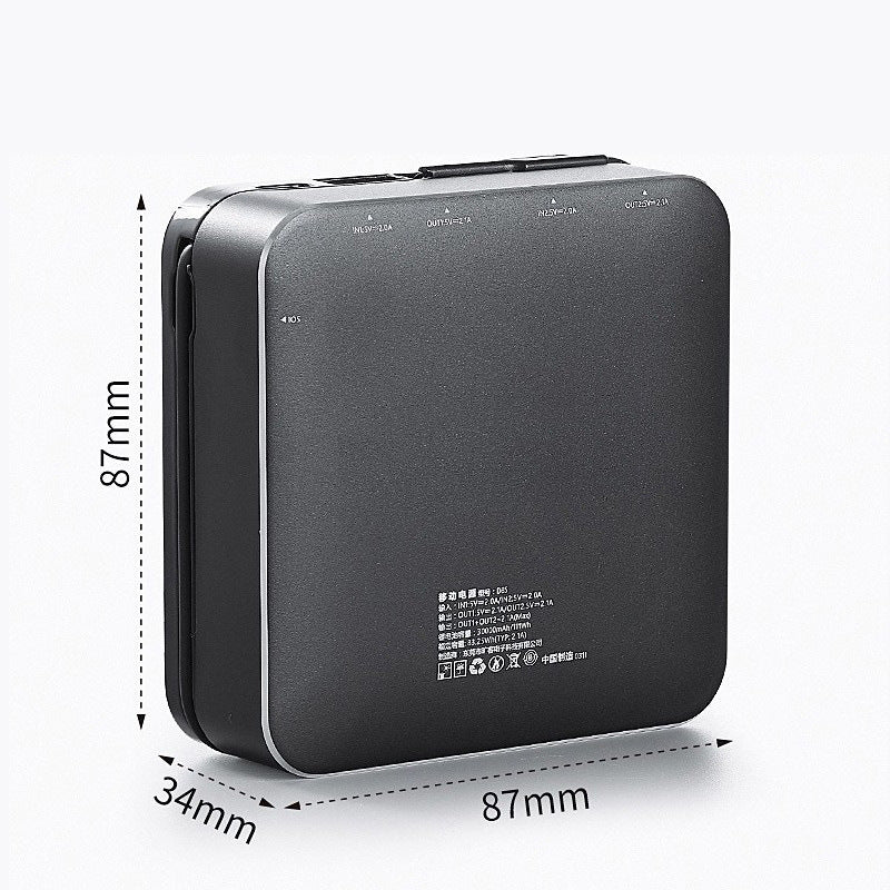 Charging treasure comes with cable mini