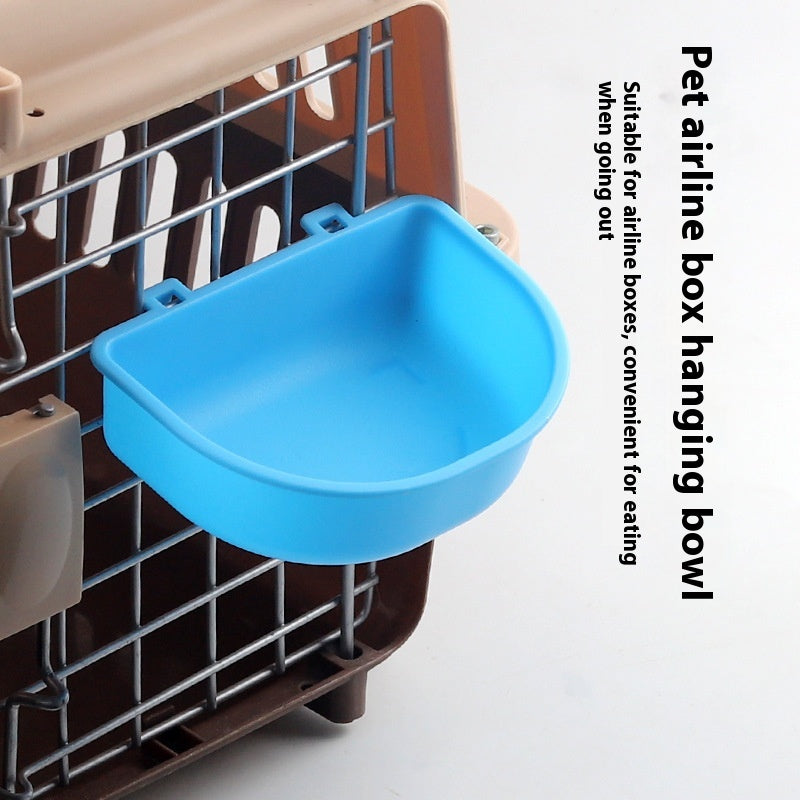 Hanging Bowl Pet Food Container Fixed Cat Tableware