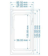 Blank mobile phone case