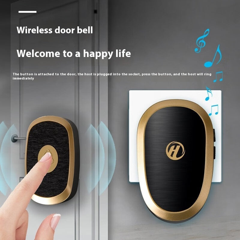 Smart Wireless Doorbell Waterproof Remote Chime for Home