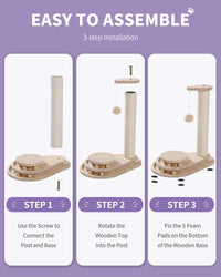 Indoor Cat Soft Scratching Board And Interactive Ball Track Toy Cat Rest And Grooming Supplies