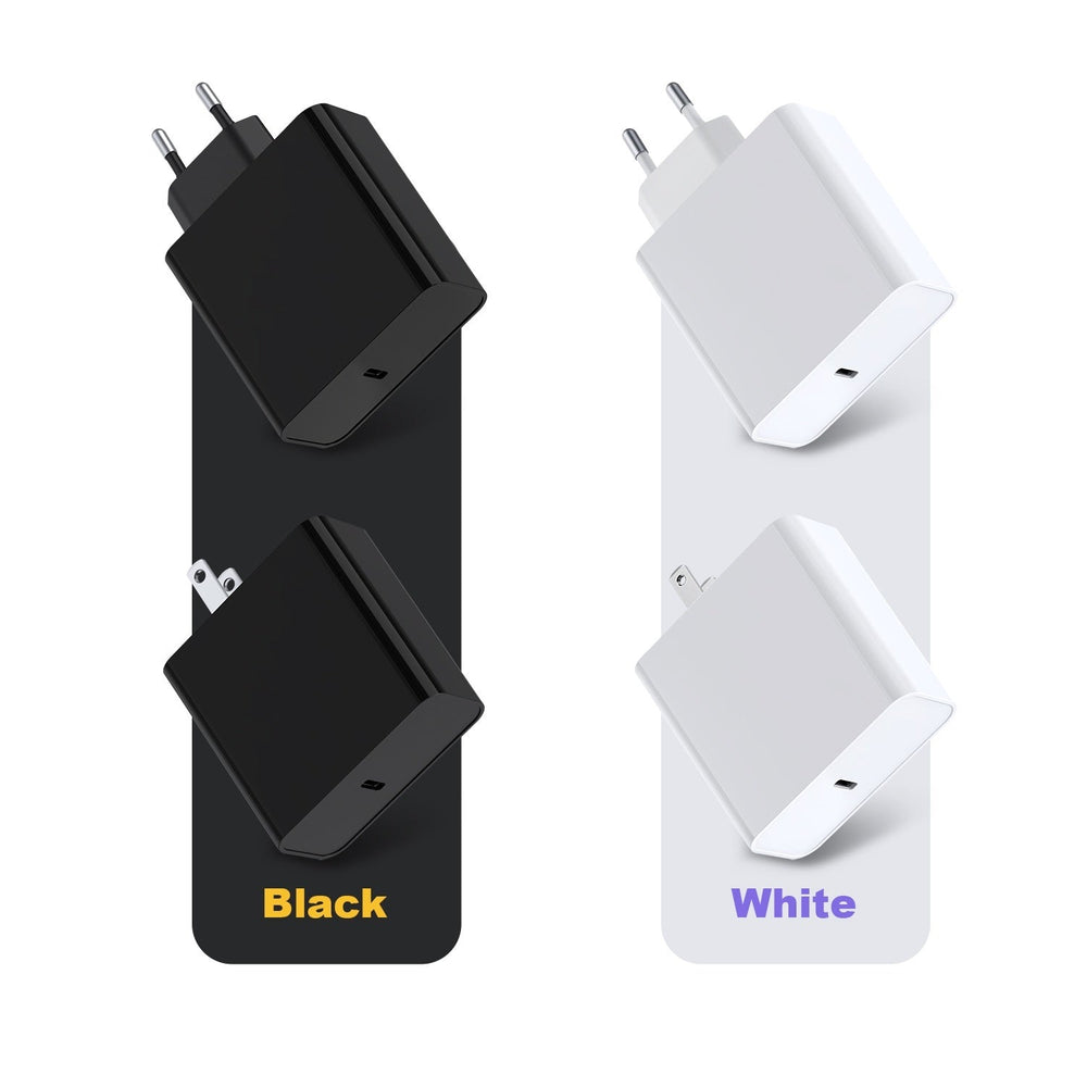 Pd100W W Gallium Nitride European Standard Single-port Adapter Camera Computer Equipment Fast Charging