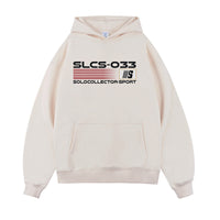 Printed Velvet Padded Hooded Sweatshirt Men