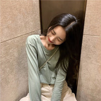 Bottoming Shirt Long Sleeve T-shirt Women''s Wear Clothes Early