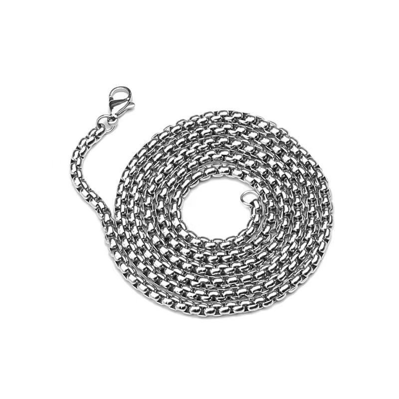 Fashionable And Minimalist Square Pearl Chain Trendy Necklace