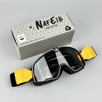 Retro-style DEUS Motorcycle Helmet Goggles
