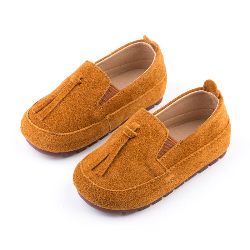 Children's Gommino Spring And Autumn Baby Soft Bottom