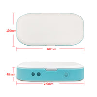 Mobile phone sterilizer mask