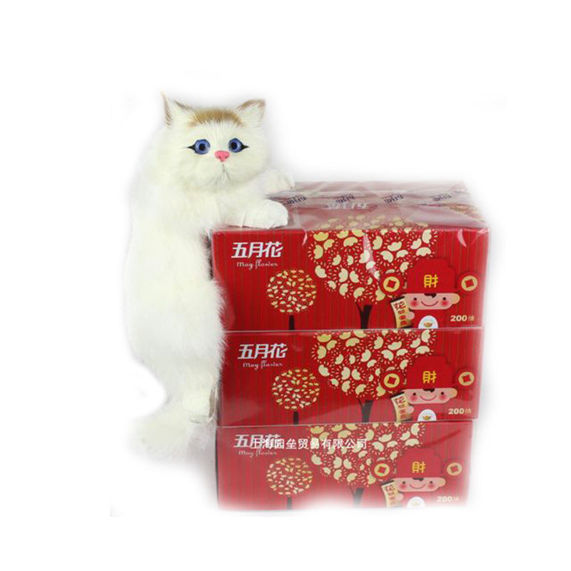 Simulation Cat, Exquisite TV Hanging Cat Home Accessories