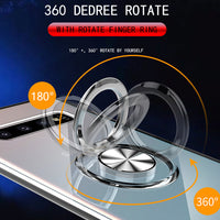 Transparent mobile phone case