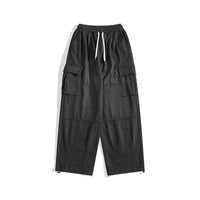 Hong Kong Style Retro Overalls Jeans Man