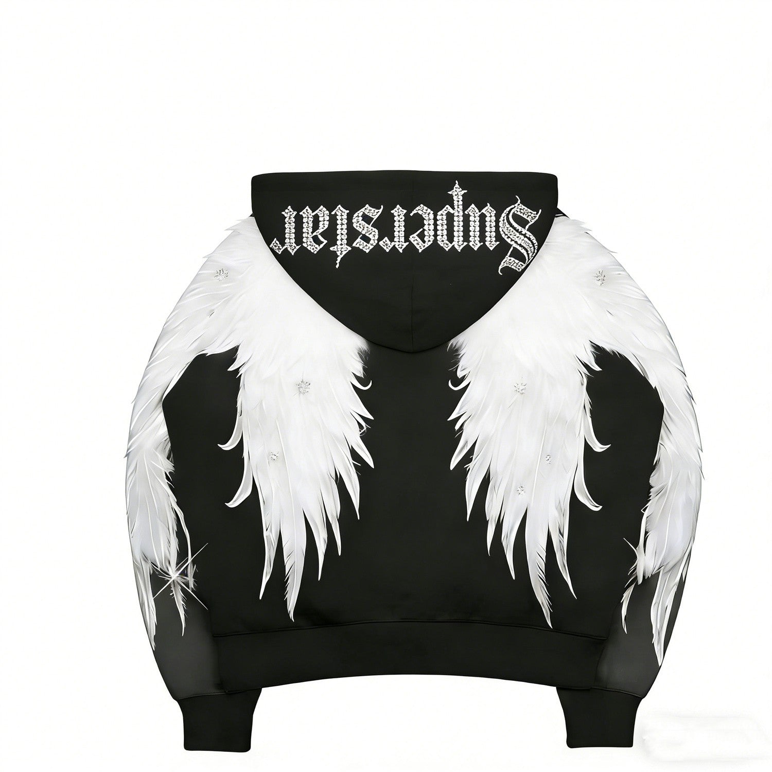 Fashion Casual Printed Polyester Sweater