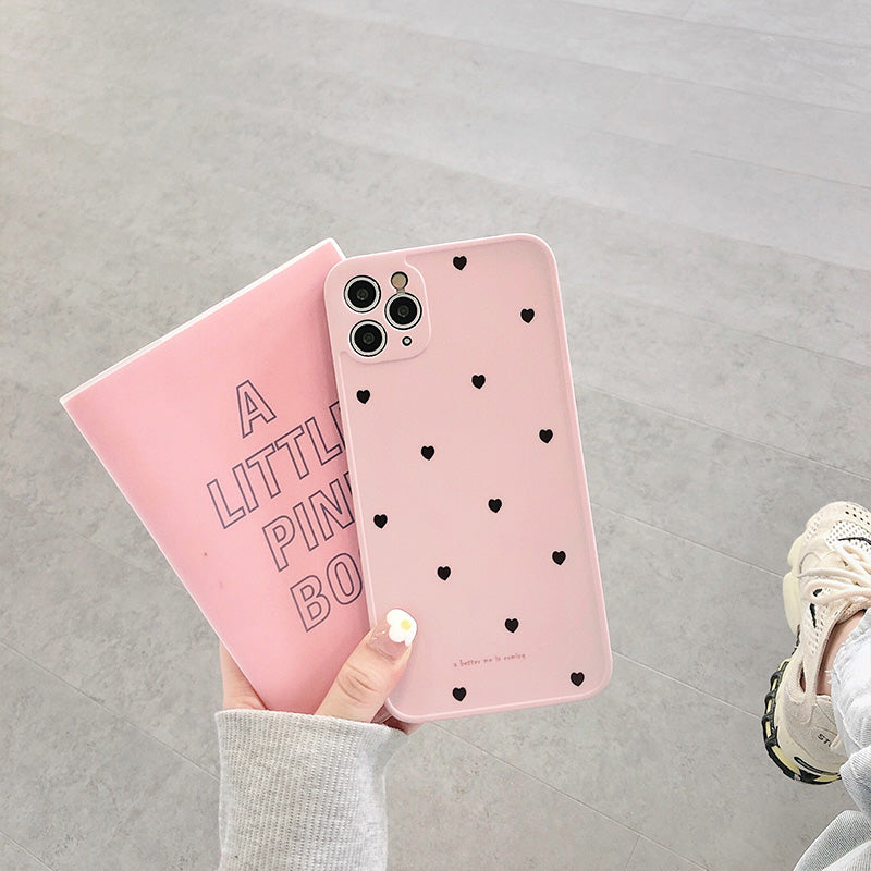 Love drop silicone phone case
