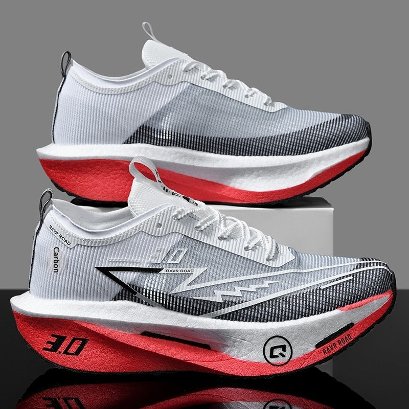 Carbon-Plate Popcorn Couples Sneakers Professional Marathon