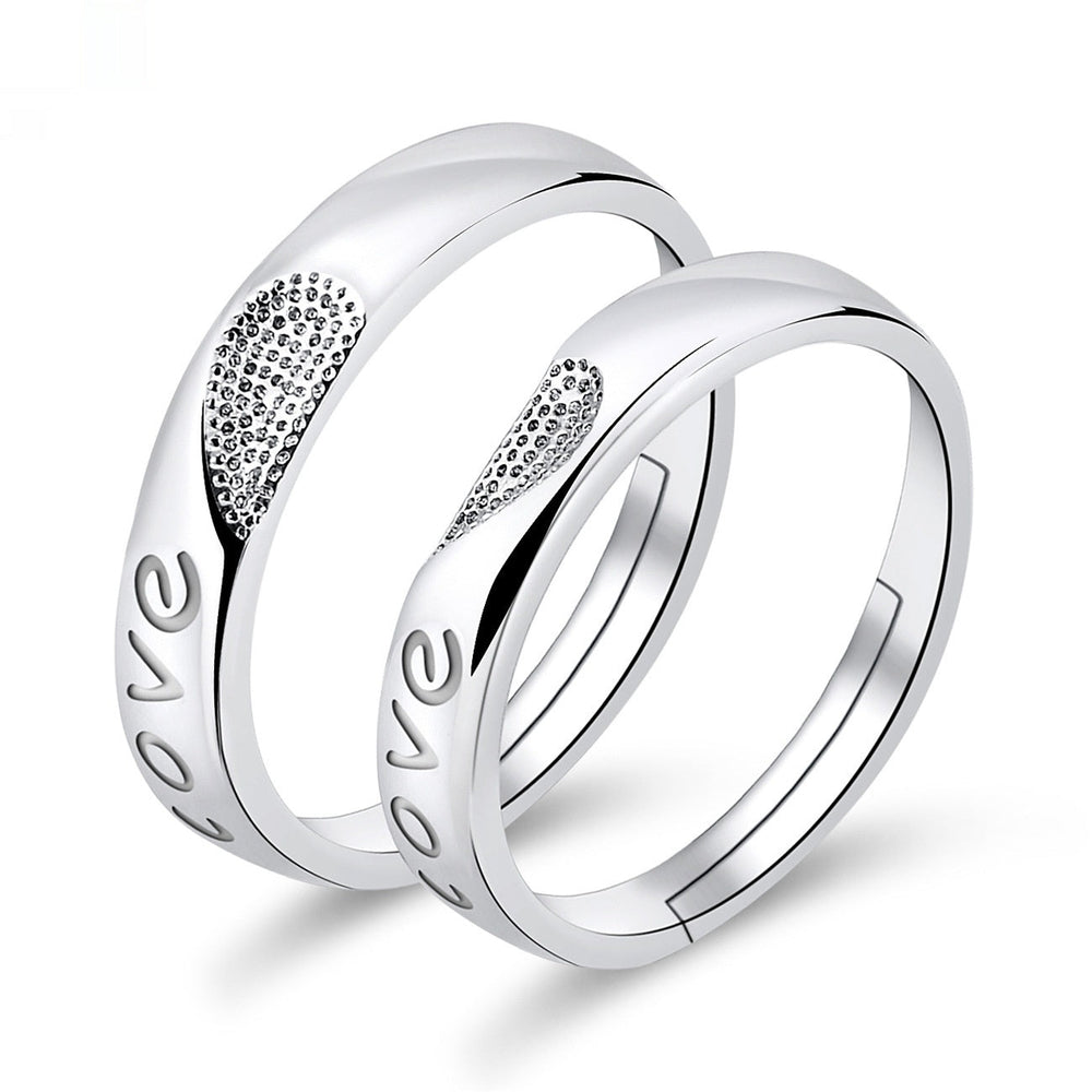 Moissanite Engagement Couple Couple Rings