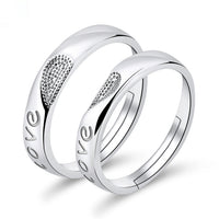 Moissanite Engagement Couple Couple Rings