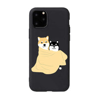 Cute Shiba Inu Erha Couple Mobile Shell  Matte Soft