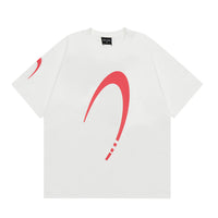 Fashion Letter Cotton T-shirt Summer Men