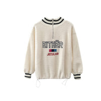 Autumn Lamb Velvet Plus Velvet Thick Sweater Women