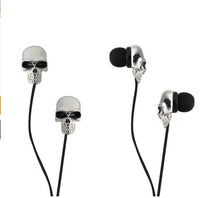 MYMY in-ear skull headphones color metal bones Devil Christmas earplugs Amazon WISH special
