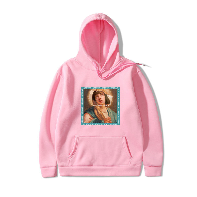 Men's sweater hooded pullover