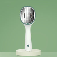 Cat Comb Dog Hair Remover Brush UVC Sterilization Pet Grooming Slicker Needle Comb Removes Tangled Self Cleaning Pet Supplies