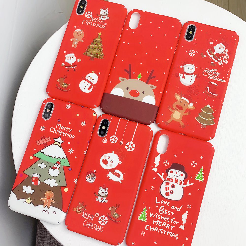 Compatible with Apple , Luminous Christmas Mobile Shell Cartoon Deer