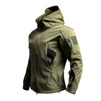 Mens Outdoor Sharkskin Softshell Jacket